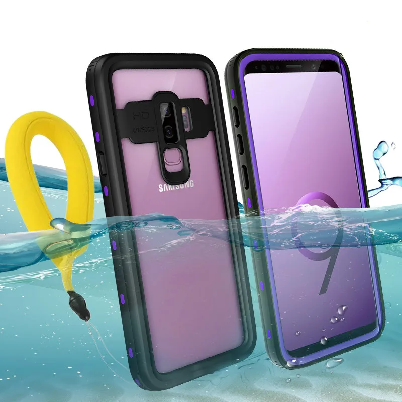

IP68 Water Proof Phone Case For Samsung Galaxy S20 S23 S22 S9 S10 Note 20 10 8 9 Real Waterproof Case 360 Full Protection Cover