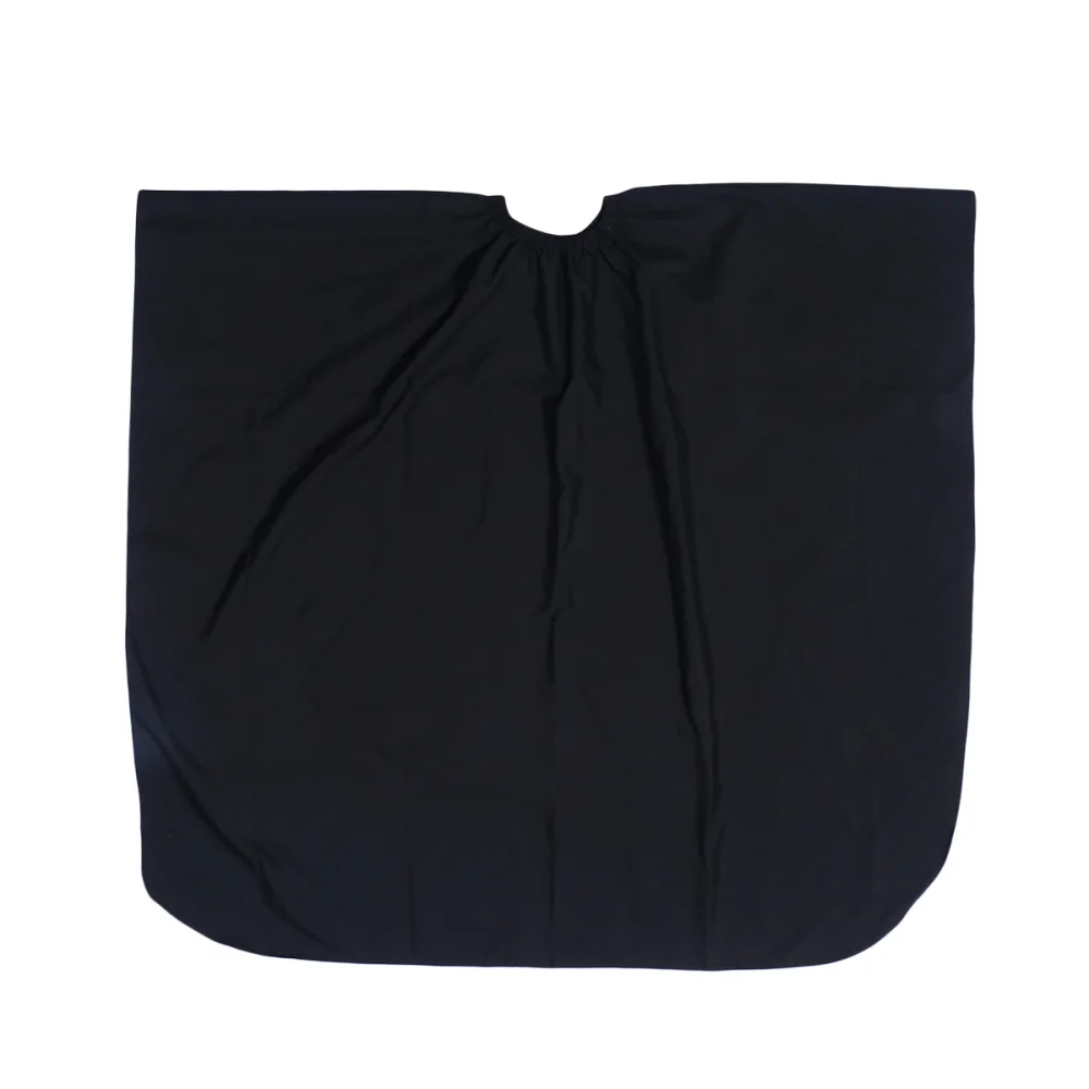 

Professional Hairdressing Cape Gown Waterproof Black Haircut Apron Hair Cut Cape for Salon Home Barbers