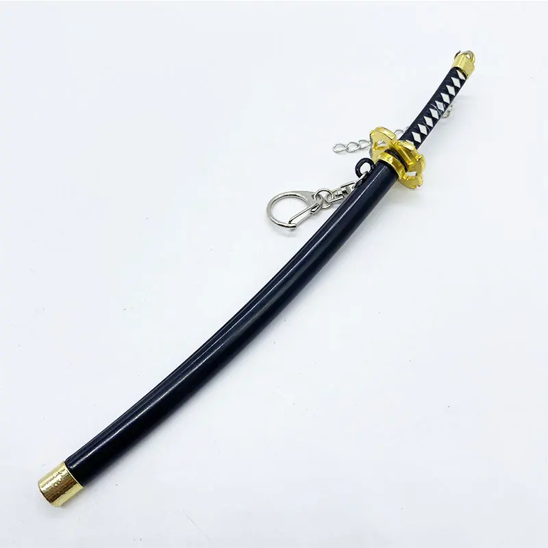 Bleach Sword Tenshou Zanpakutou Kurosaki Ichigo Zangetsu Blade Hollow Allankar Vizored Getsuga Small Metal Knife Model Katana | Дом и сад