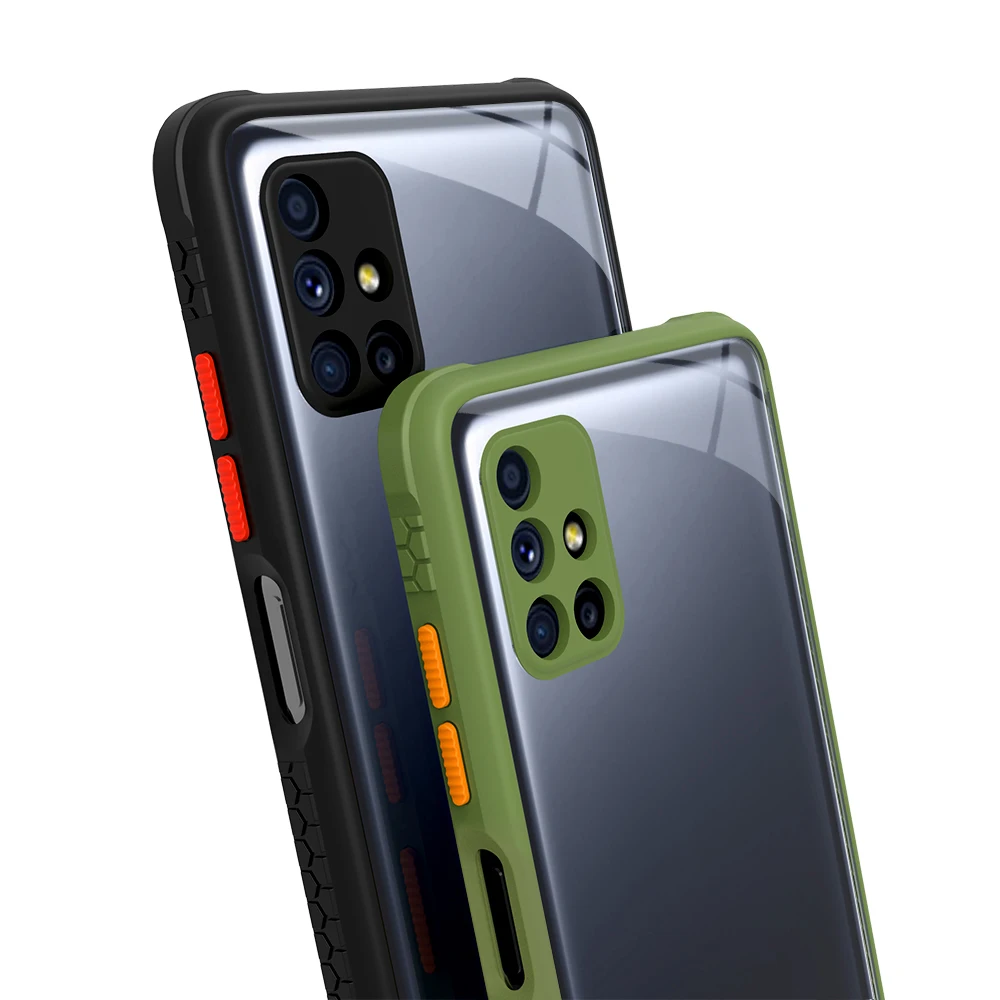 Чехол для телефона Samsung Galaxy A51 A71 S20 FE мягкий прозрачный чехол с рисунком в виде шин