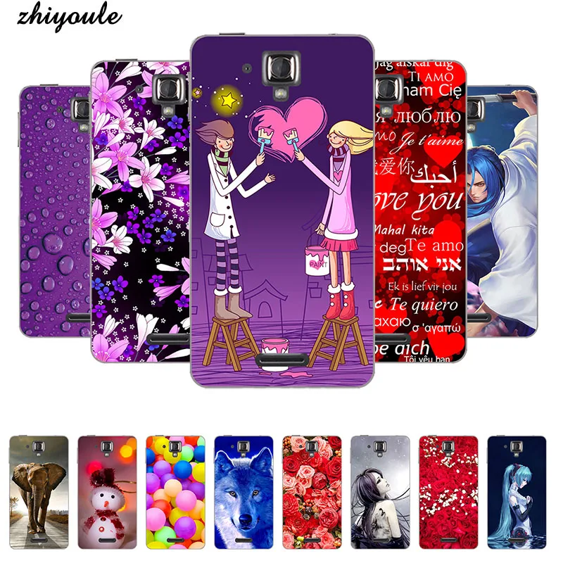 Мягкий силиконовый Оригинальный чехол Красочный для Lenovo S898 S898T телефона S 898T