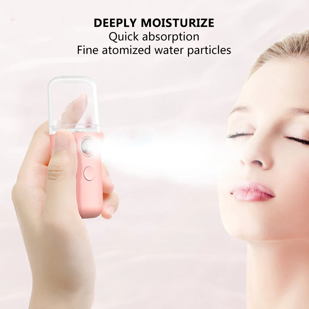 

Household Portable Nanometer Mist Spray Atomization Face Moisturizing Sprayer Nebulizer