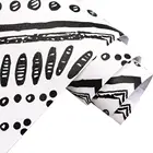 Самоклеящиеся обои из ПВХ в черно-белую полоску, водонепроницаемые современные круглые овальные обои для ресторана, украшение для дома