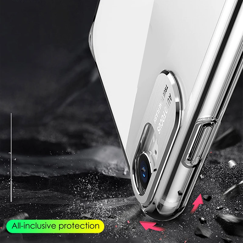 Прозрачный чехол из ТПУ для Apple IPhone 7 8 Plus XR XS MAX 10X6 S 6 s Xsmax I|Бамперы| |
