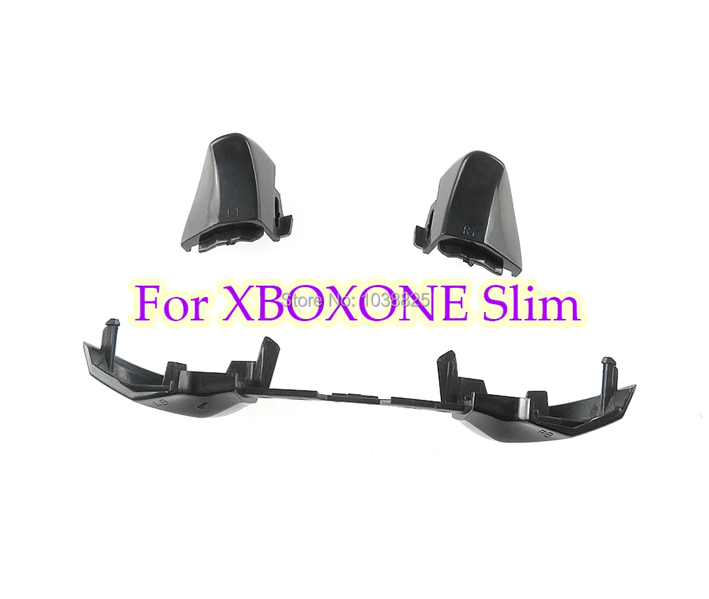 Черный LB RB Кнопка LT RT триггеры бамперы контроллер для XBOX ONE S геймпад Xbox One
