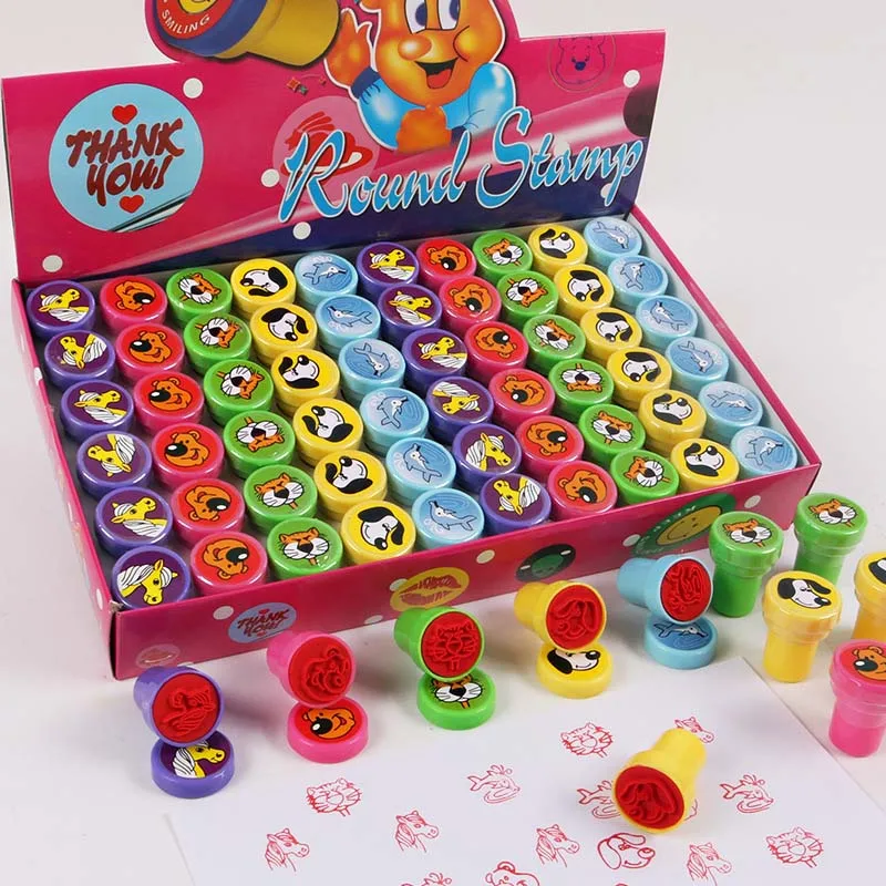 Набор детских штампов для скрапбукинга 10 шт|Игрушечные штампы| |