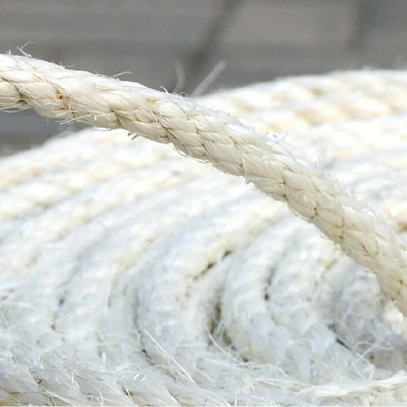 50 метров 6 мм шпагат из натурального сизаля DIY Когтеточка для кошек нового дизайна