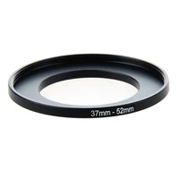 Camera Lens Filter Step Up Ring 37mm to 52mm Adapter Black