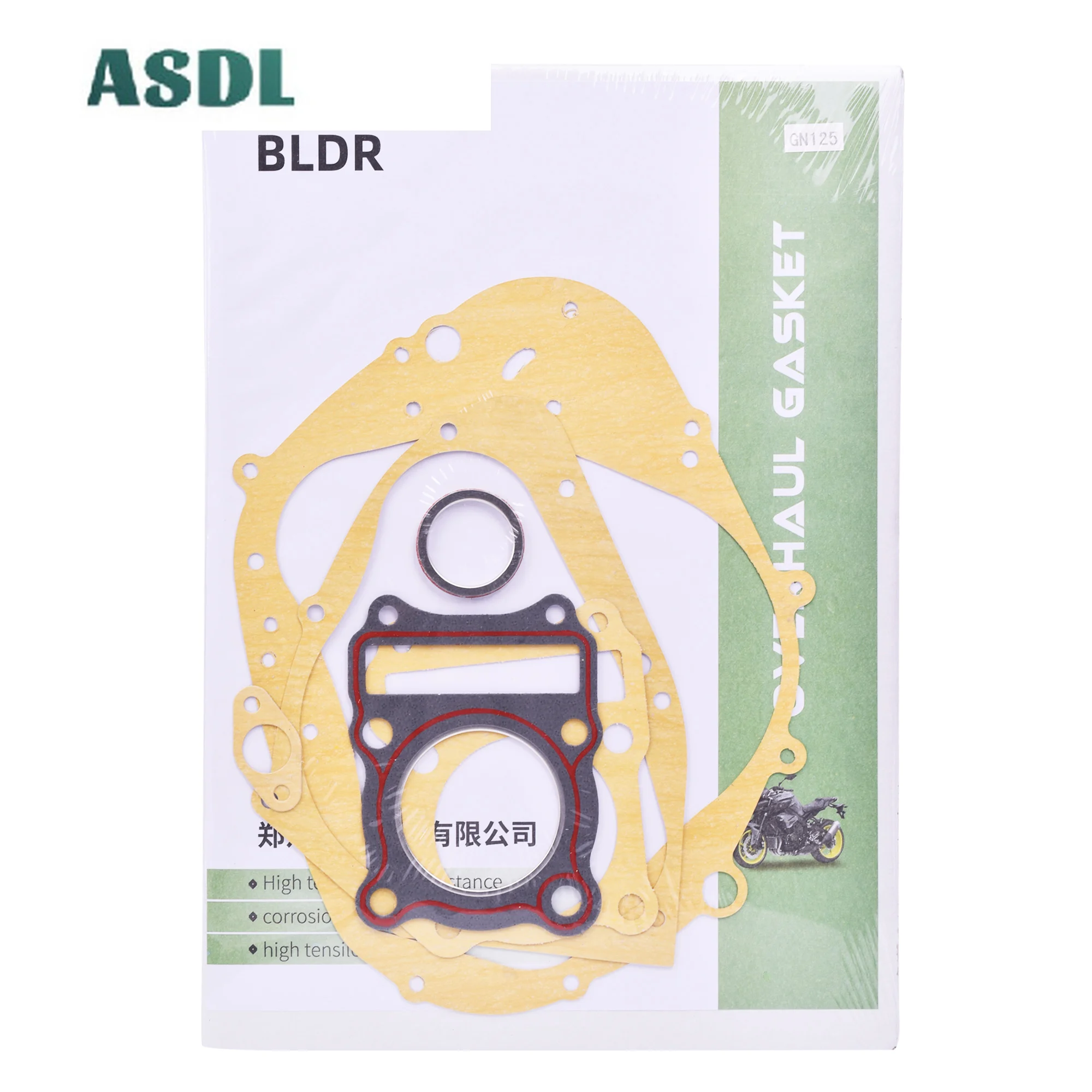 

125CC Motorcycle Middle repair pad Complete Cylinder Head Overhaul Gasket Mat Set for Suzuki GS125 GN125 GS 125 GN 125