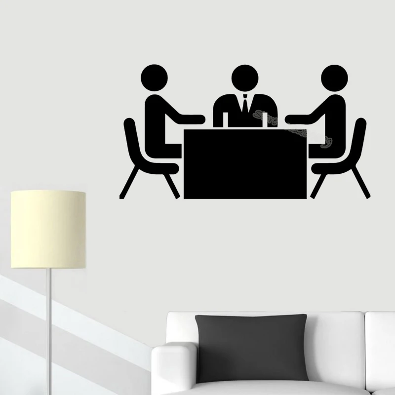 Настенная Наклейка для деловых встреч офиса украшение конференц зала Съемные