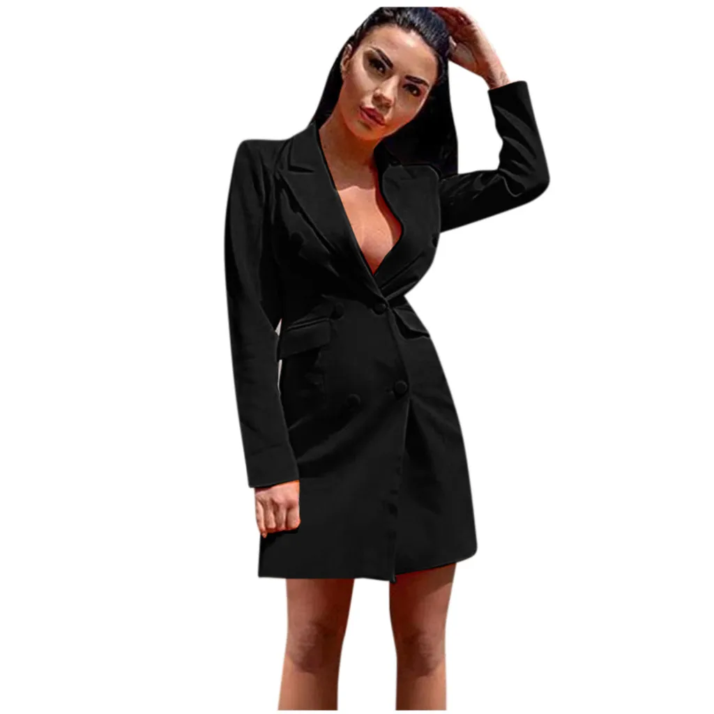 SAGACE профессиональное мини платье с высокой талией Женский однотонный тонкий