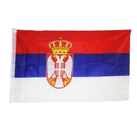 free shipping serbia flag 90x150cm srb rs republika srbija serbia flag for decoration and activity
