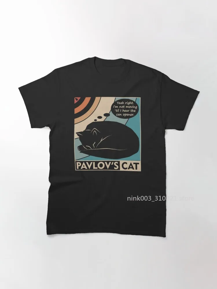 

Pavlov's Cat Funny Psychology (clr) Classic T-Shirt