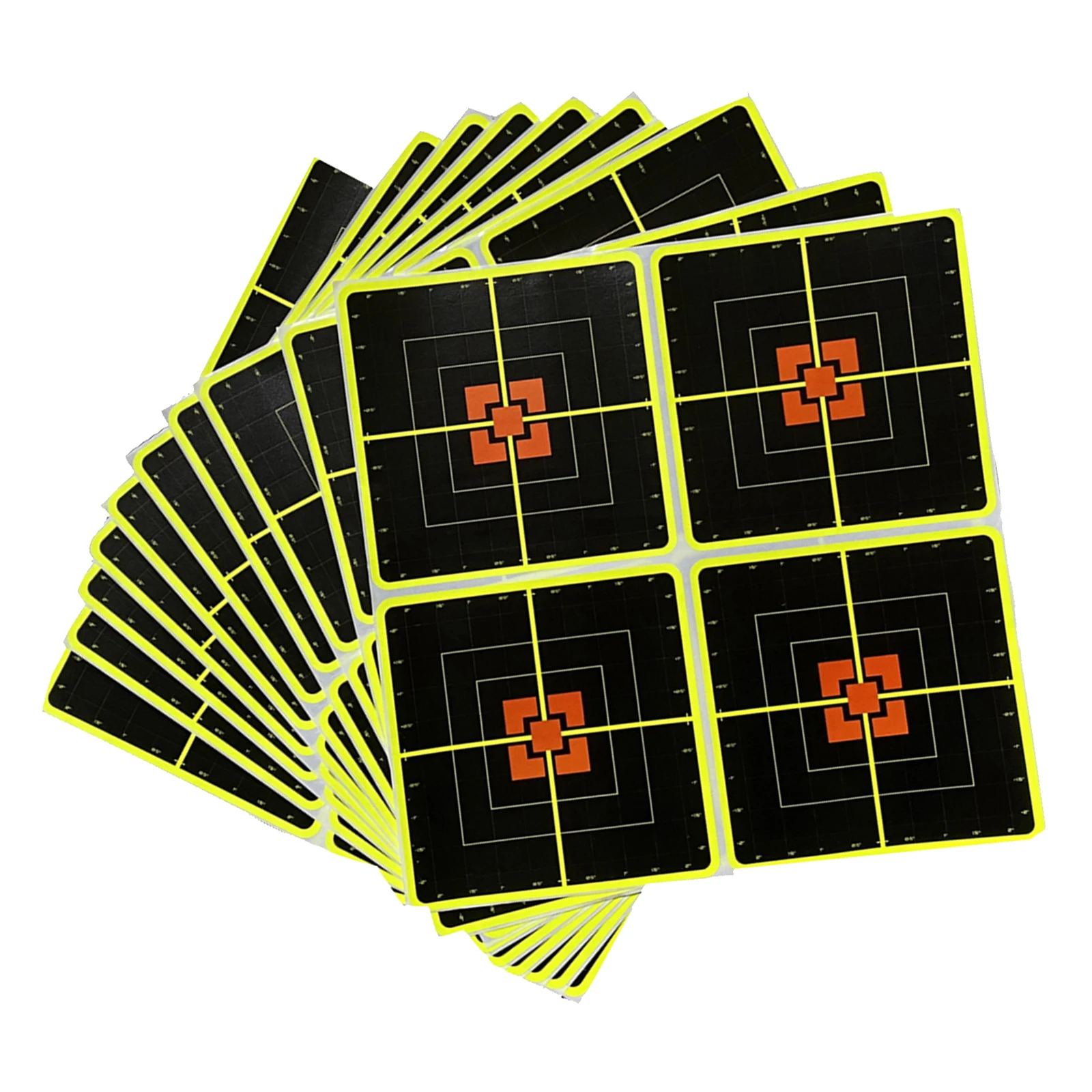 

Set of 10 Paper Targets for Range, 100 Yard Targets, Target, ,