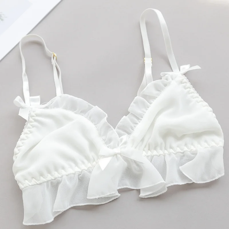 Высокое качество сексуальный прозрачный сетчатый кружевной бюстгальтер с