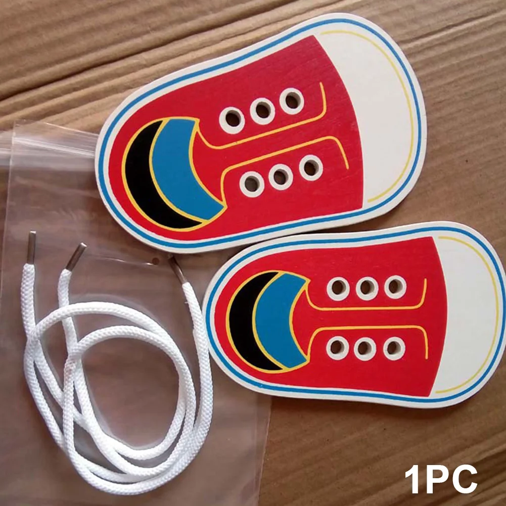 1 шт. нетоксичные шнурки для завязывания детские развивающие игрушки домашняя