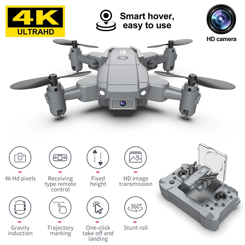 Новый KY905 мини Дрон 4K Профессиональная HD камера WIFI FPV высота держать версию
