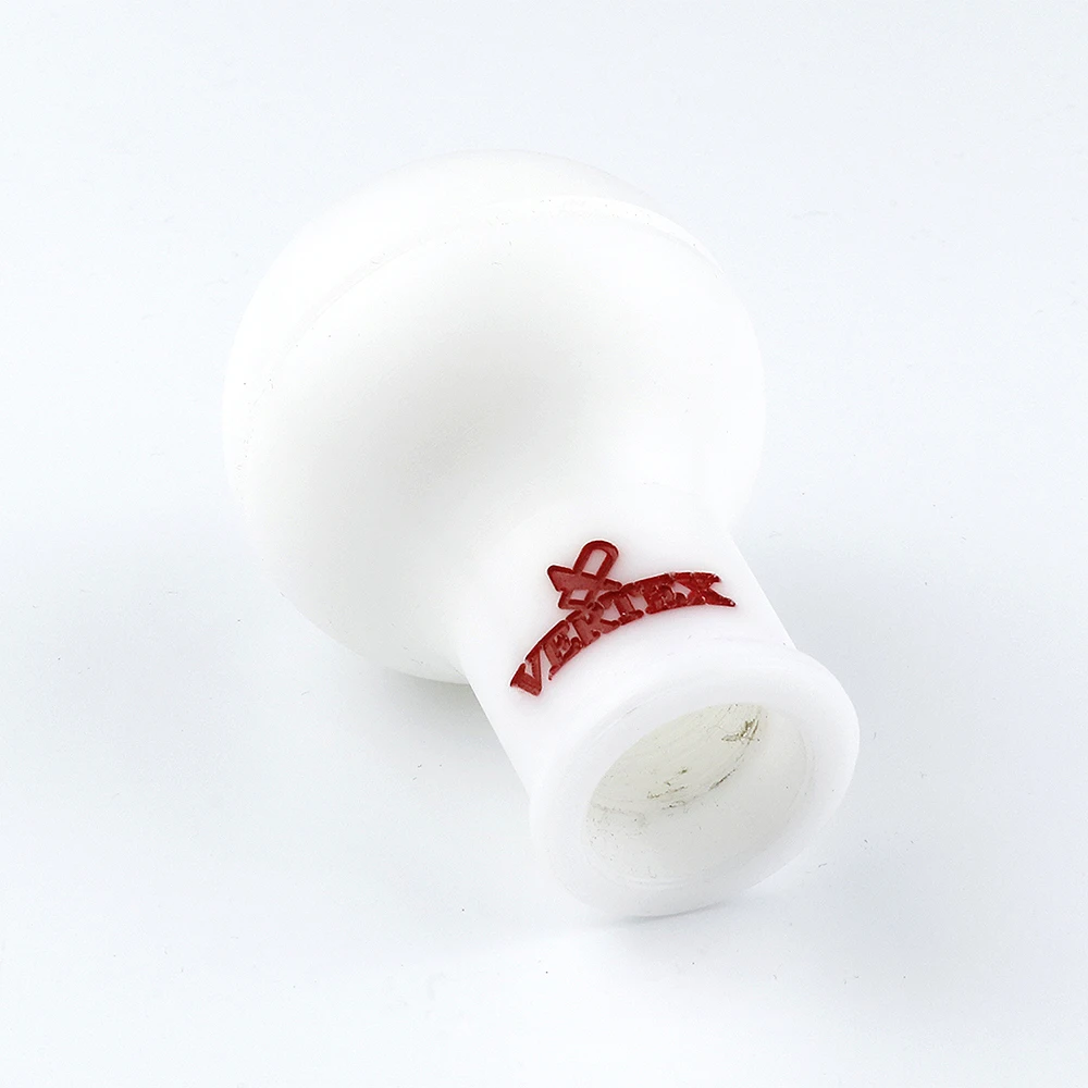 Jdm СТИЛЬ Vertex белая резиновая ручка переключения передач гоночный рычаг для