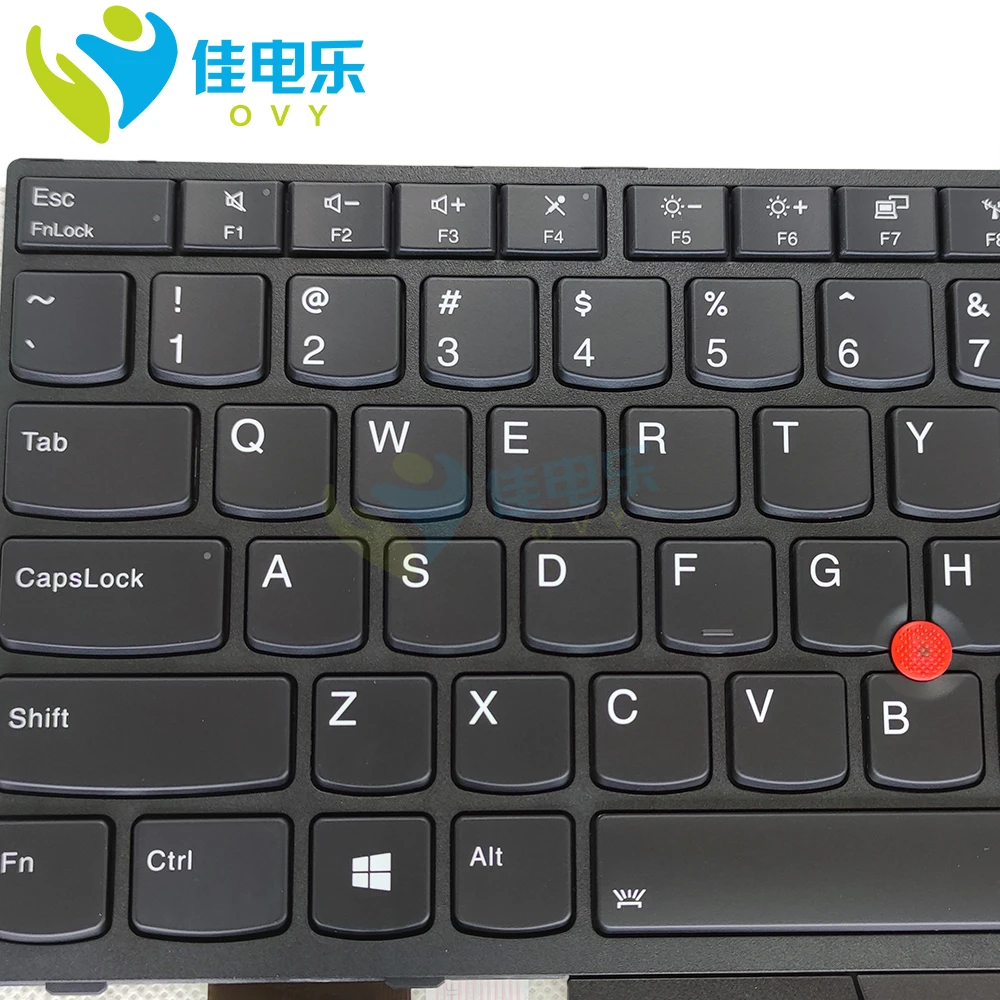 

OVY US Replacement keyboards for Lenovo Thinkpad E480 Yoga T480s English black backlight KB 01YP520 01YP280 01YP440 2B-BBE01L700
