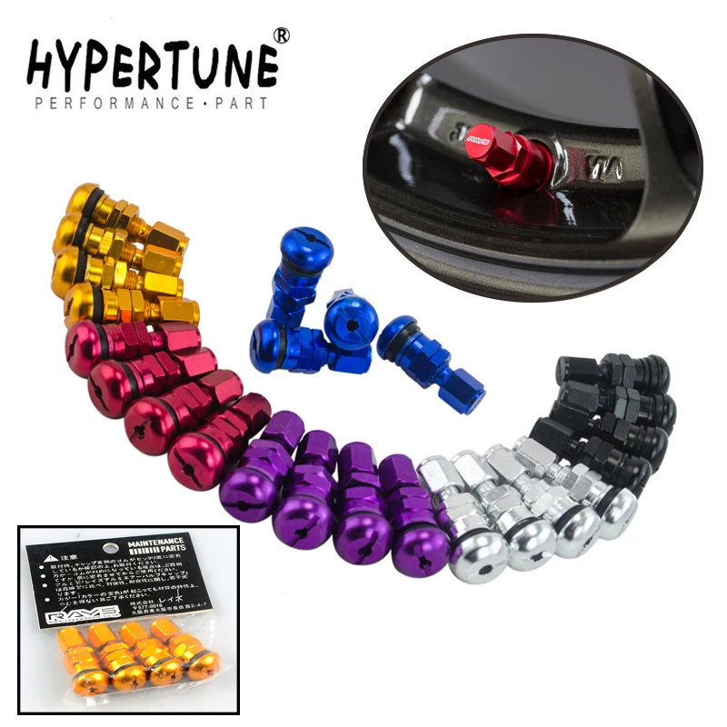 Hypertune-Универсальный 4 Rays Volk Racing кованые Алюминий клапана Шапки, колесные диски HT-WR11