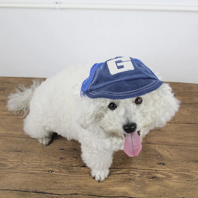 Бейсбольная Шляпа для собак регулируемый спорта на открытом воздухе шляпа