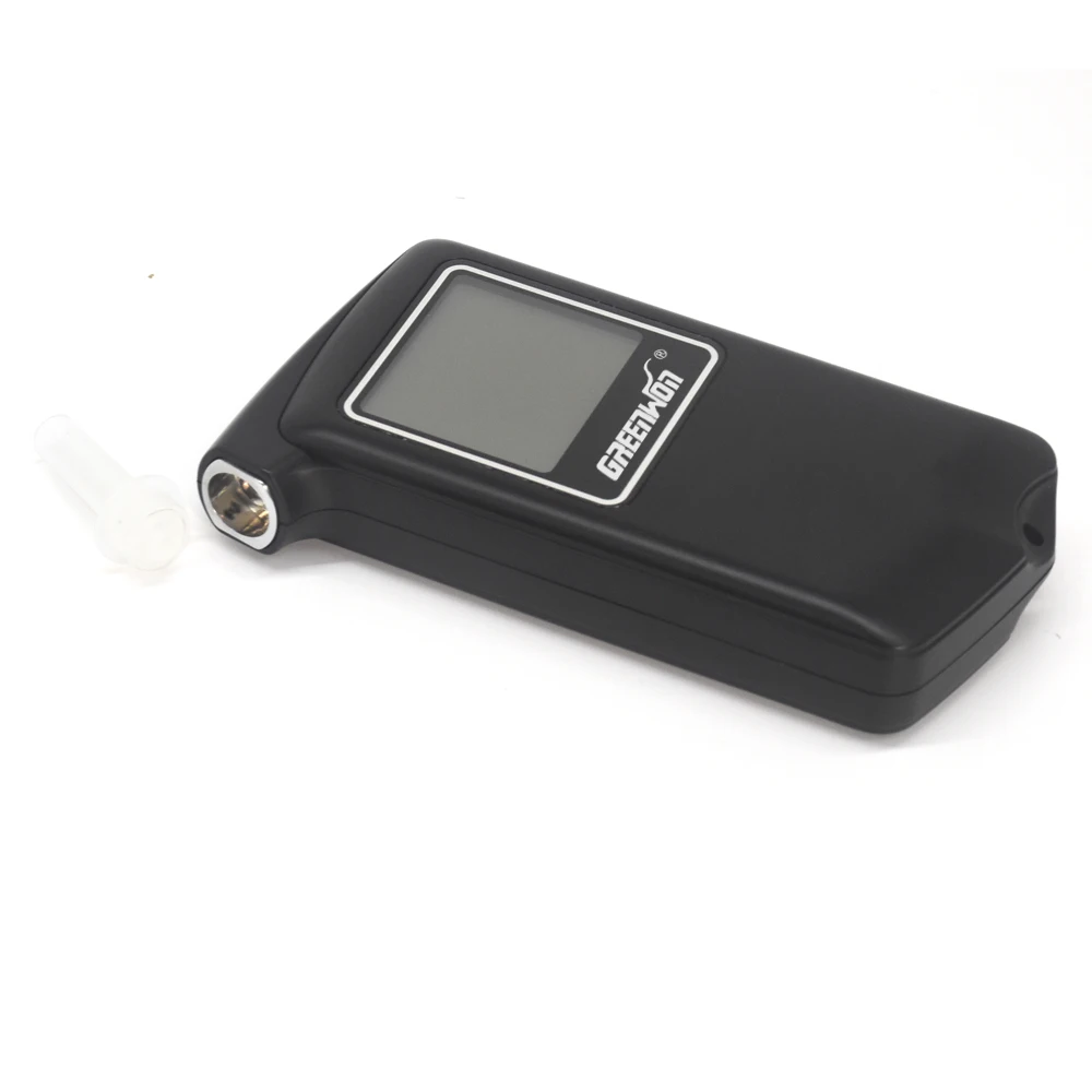 Цифровой тестер на содержание алкоголя GREENWON с датчиком содержания топливных
