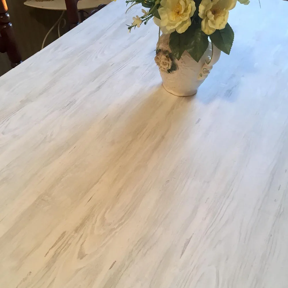 

Handle DIY Art Decoration Tool Rubber Wood Pattern Durable Graining Painting Roller Home Empaistic Brush Imitation Wall Blue