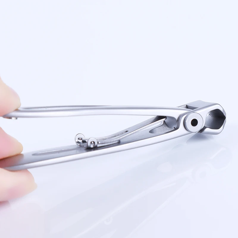 

1Pcs Stainless Steel Nail Clipper Cutter Nail Cutting Trimmer Toenail Fingernail Cutter Clippers For Thick Nails Manicure Tool