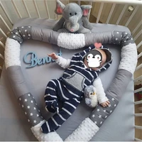 2 5m baby bumpers in the crib newborns cushion baby bed bumper protector baby cot bumper baby bedding bed cushion braid pillow