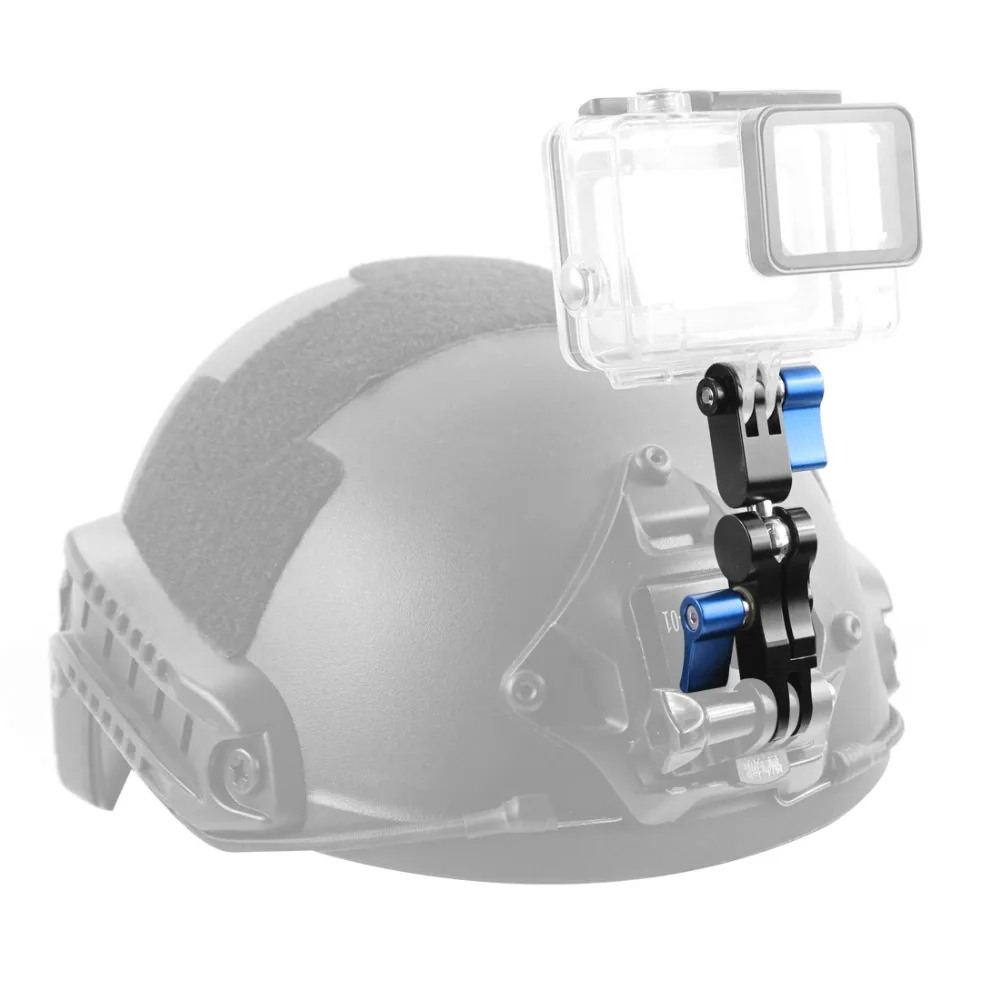 Крепление адаптер с поворотом на 360 градусов регулируемый монопод для Gopro Hero 9 8 7 6