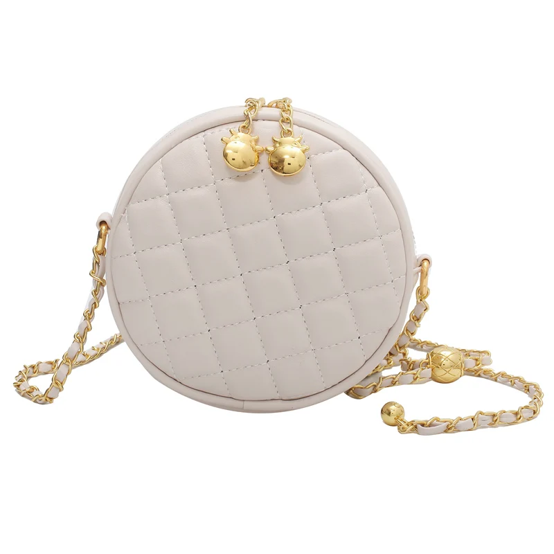 

Original Brand Diamond Chain Bag Women 2021 New Fashion Hot-selling Messenger Bag Popular Round Bag Shoulder Bag