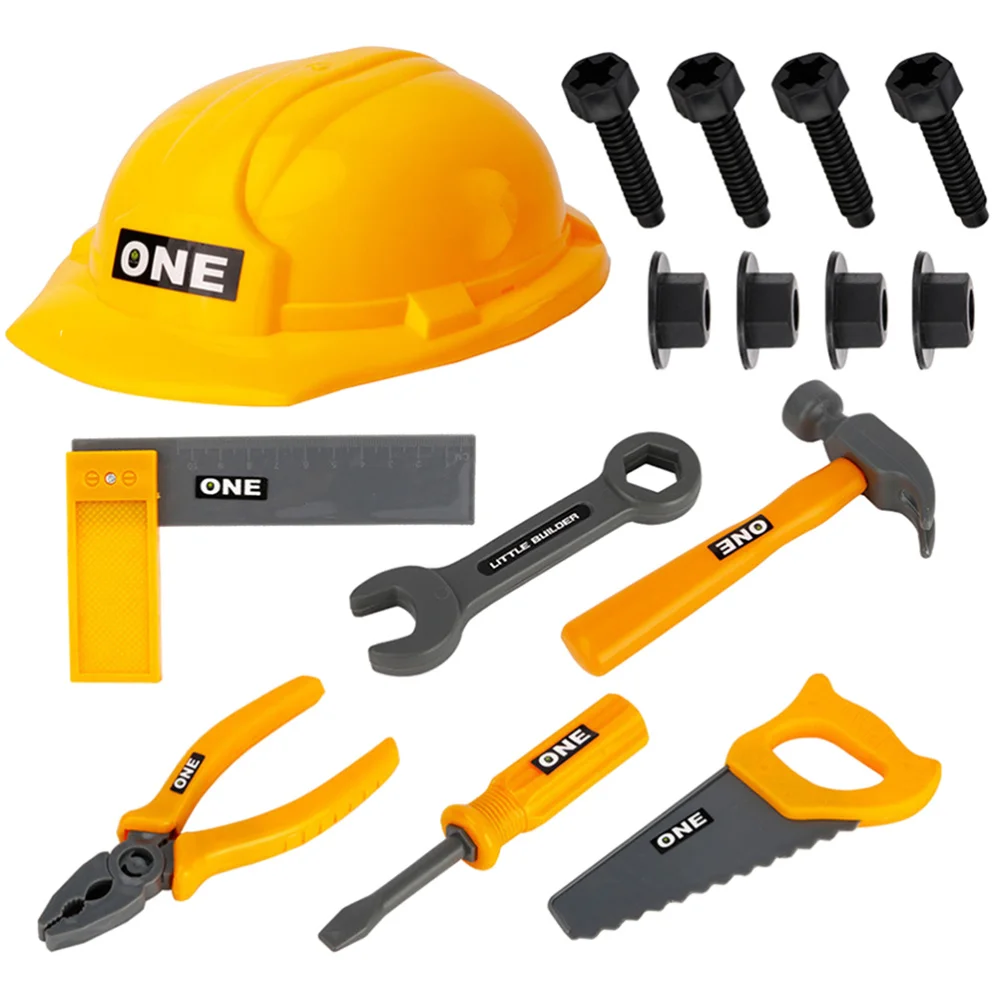 

1 Set 15Pcs Pretend Play Toys Simulated Repair Tool Toys (Yellow)