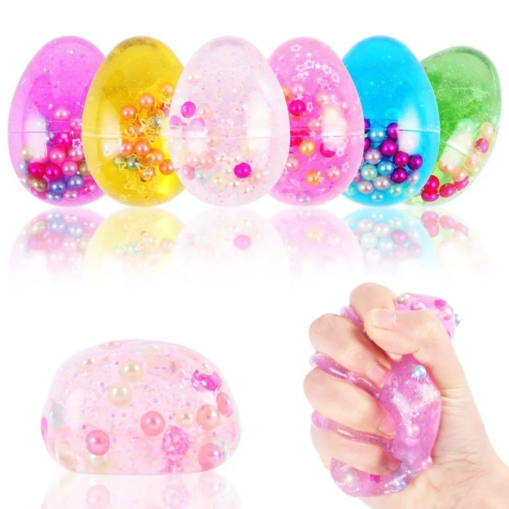 Глина для моделирования &quotсделай сам&quot цветной Лизун пушистая грязь жемчуг