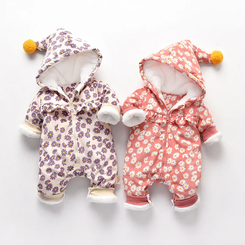 

Комбинезон детский, 3 слоя, на осень/зиму, плюшевый