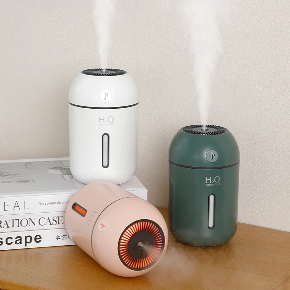 

New B9 Humidifier Car USB Portable Humidifier with Soft Sunset Breathing Light Office Bedroom Desktop Air Dormitory