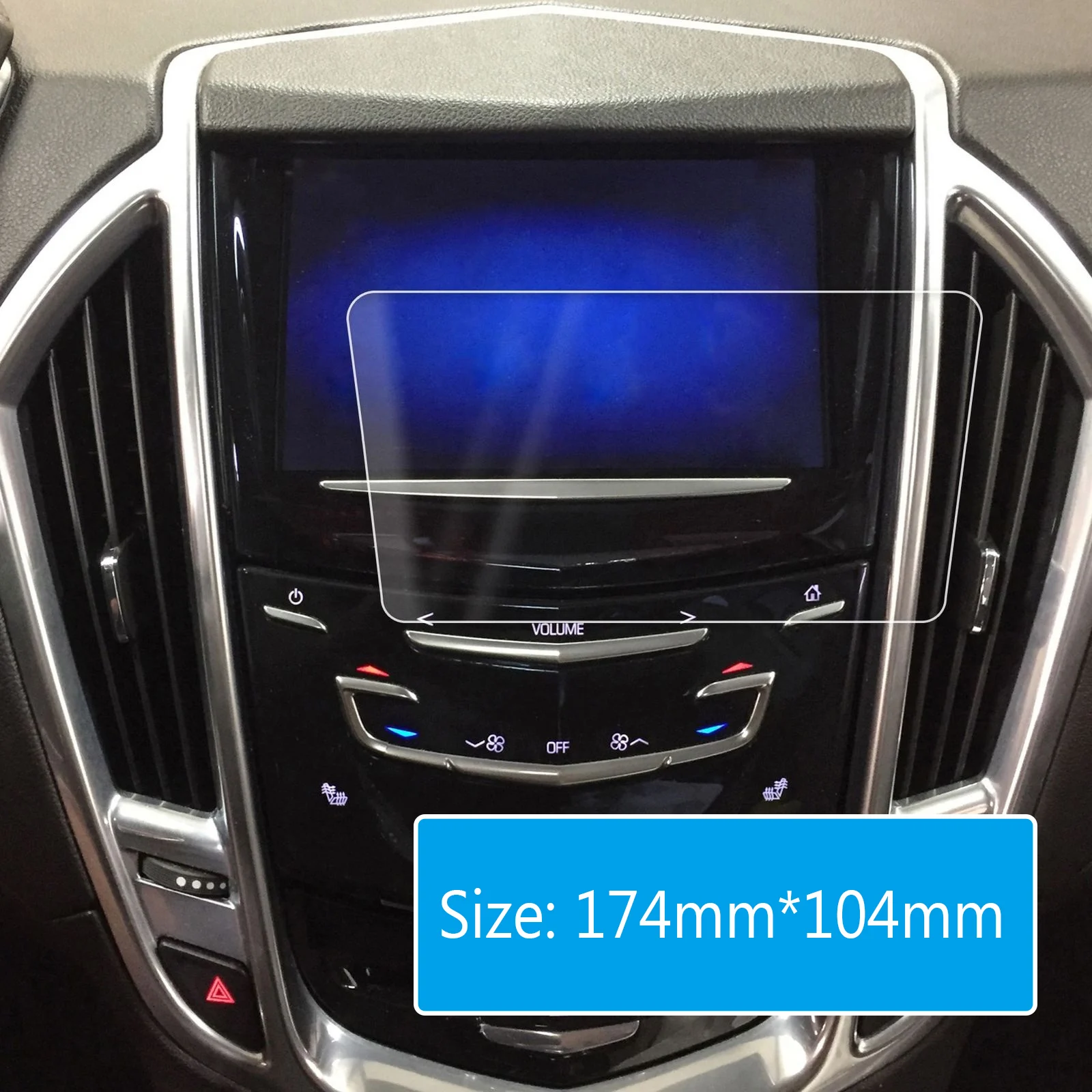 

Areyourshop протектор навигации Закаленное стекло пленка подходит для Cadillac SRX XTS CTS 2013 2014 2015 2016 внутренние части автомобиля