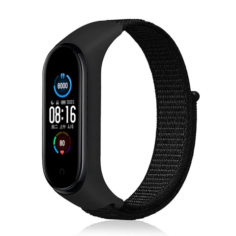 Браслет для mi band 8 7 ремешок нейлоновый спортивный ремешок для часов pulsera correa Mi band 8 браслет для xiaomi Mi band 5 4 3 браслет