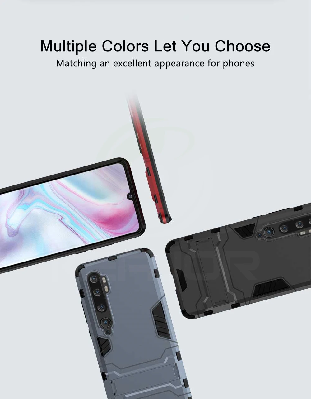 Чехол для Xiaomi Mi Note 10 Pro CC9 Pro Чехол Силиконовый армированный Жесткий Чехол-подставка чехол для телефона для Xiaomi Mi A3 A2 Lite чехол Fundas Shell