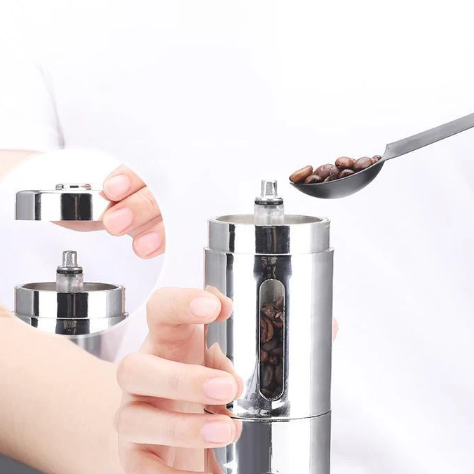 304 Edelstahl ручная шлифовальная машина Keramik Mais Kaffee Schleifen Maschine Manuelle kaffeemhuhle Kaffee Maker keramik Core