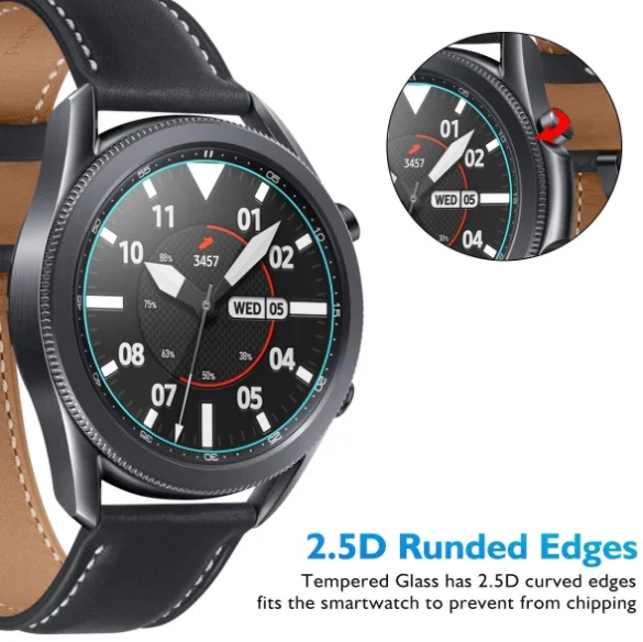 Закаленное стекло для защиты экрана часов Samsung Galaxy Watch 46 мм 42 Защитная пленка