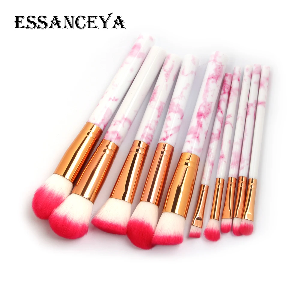 ESSANCEYA 10/20Pcs макияж кисти набор для смешивания теней для век мягкая пудра для бровей и ресниц тени для век макияж кисти Cosmestic инструменты