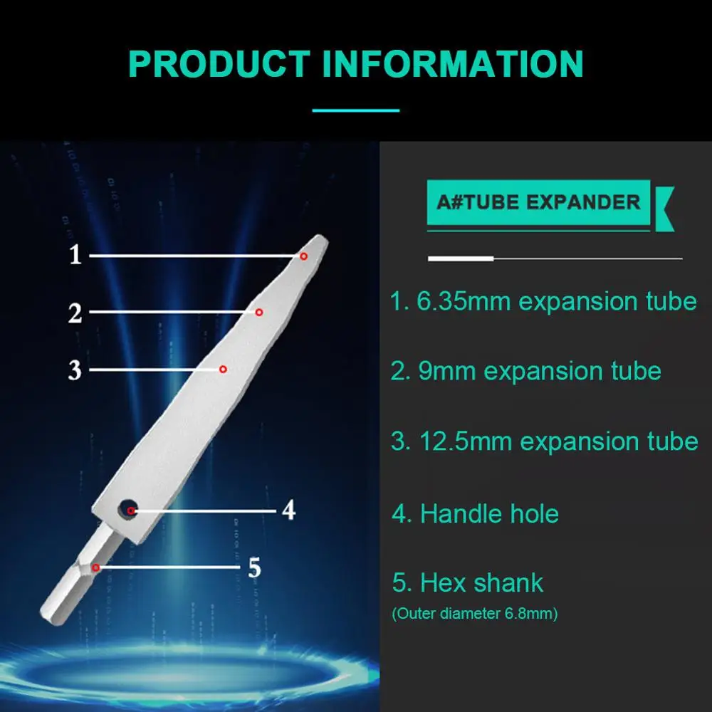 Эспандер для медных труб быстрорежущая сталь инструмент обмотки холодильника