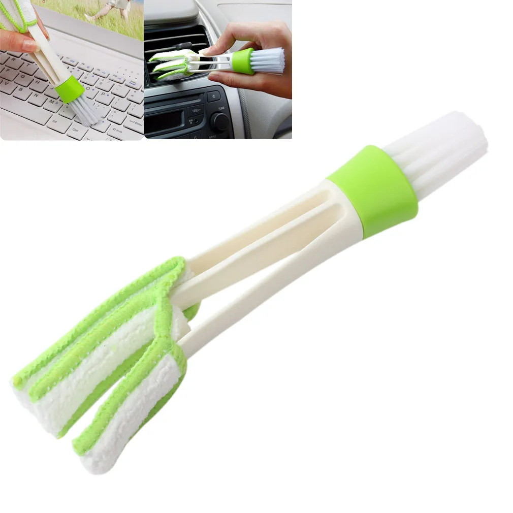 

Портативные оконные жалюзи, щетка, очиститель, мини, двойная, многофункциональная, новинка, съемная, для дома, для чистки клавиатуры, ручные ...
