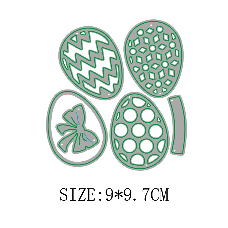 

2021 AliliArts Metal Cutting Dies Easter Eggs diy Scrapbooking Photo Album Decorative Embossing PaperCard Crafts Die