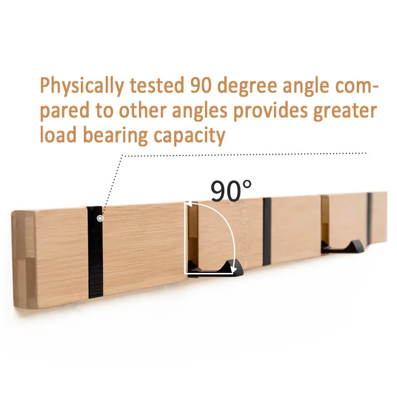 Скандинавская мода домашний декор Nailless складной крючок для пальто прихожая