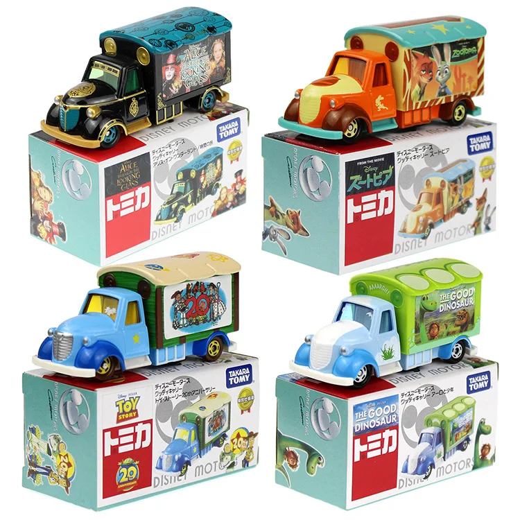 Takara Tomy Tomica детская Игрушечная модель автомобиля с Zootopia Алиса в стране чудес Микки