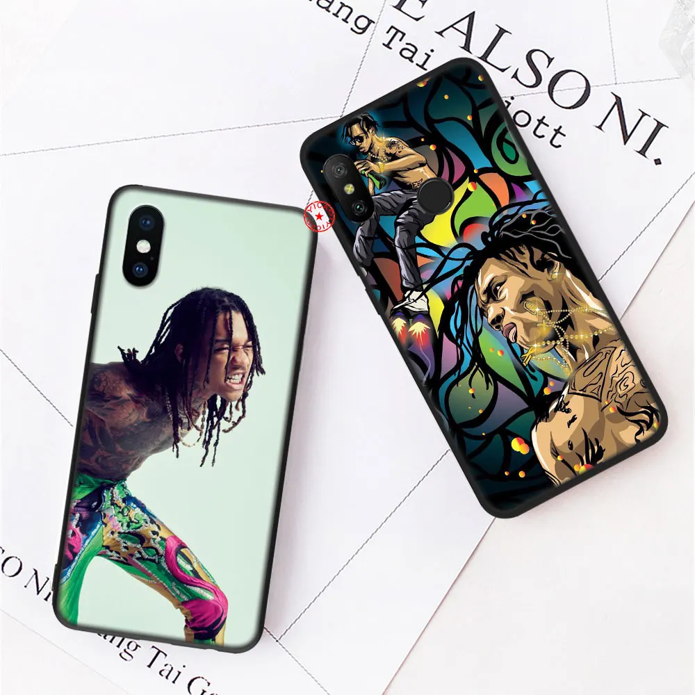 IYICAO реперские кепки Scarlxrd мягкий чехол для Xiaomi Mi на возраст 6 8 9 SE A1 A2 Lite F1 9T A3 Pro CC9E CC9