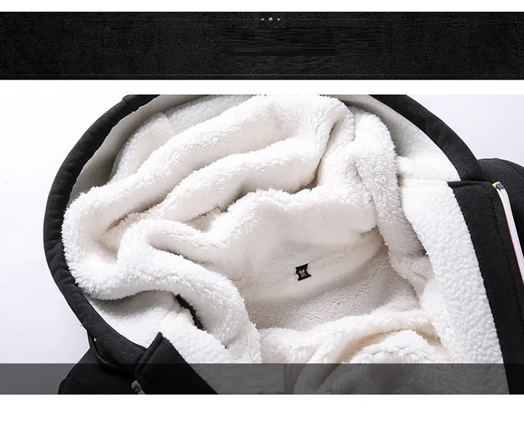 Повседневный Спортивный костюм мужской комплект зима 2020 новый внутренний флис