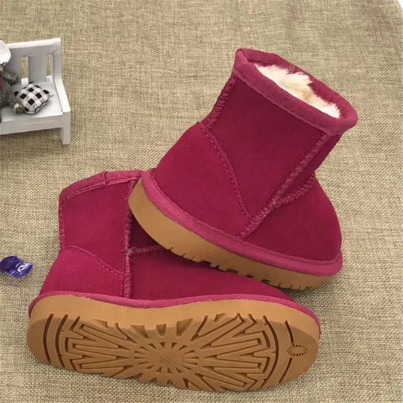 Австралийский бренд детские зимние сапоги для девочек и мальчиков детская обувь