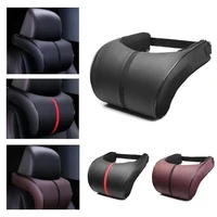 soft memory foam auto car seat head pillow neck protector headrest cushion pad